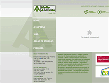 Tablet Screenshot of melloazevedo.com.br